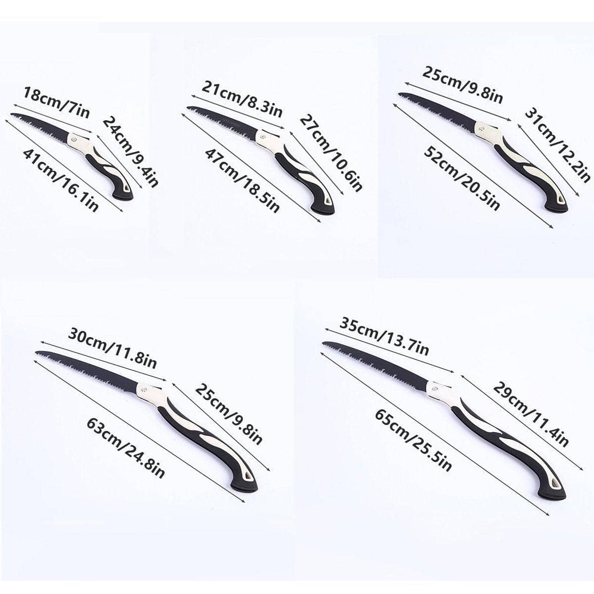 Folding Hand Saw for Pruning and Garden Use with Spare Blades - 210 mm Blade - view 5