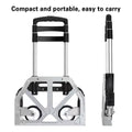 Folding Hand Trolley Cart, Heavy Duty Portable Utility Truck with Extendable Handle - view 5