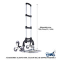 Folding Hand Truck Cart with Wear Resistant Wheels, Large Capacity Portable - view 3