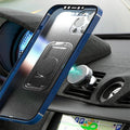Folding Metal Phone Holder Stand for Desk - Silver - view 5