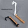 Folding Over Door Clothes Hanger Hook, Pack of 2 - view 5