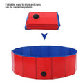Folding Pet Pool and Sand Table - Square, Blue and Red - view 5