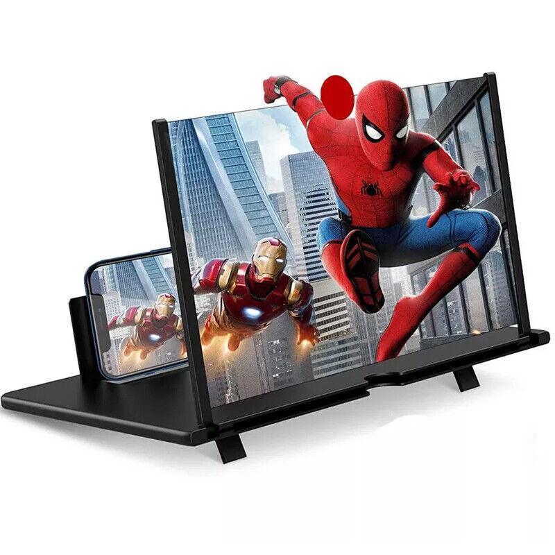 Folding Phone Screen Magnifier Stand, 10 Inch (25 cm) - Black - view 13