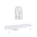 Folding Portable Ironing Board for Small Spaces and Home Use - White