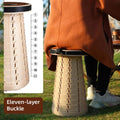 Folding Portable Stool, Adjustable Telescopic Camping Chair - view 5