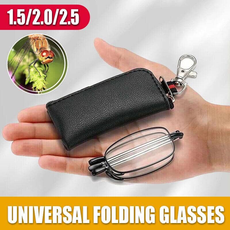 Folding Reading Glasses with Case, Unisex - +1.5 Strength - view 2