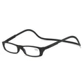 Folding Reading Glasses with Magnetic Neck-Hang Design, Black, 250 Degrees