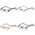 Folding Reading Glasses with Magnetic Neck-Hang Design, Black, 250 Degrees - view 3