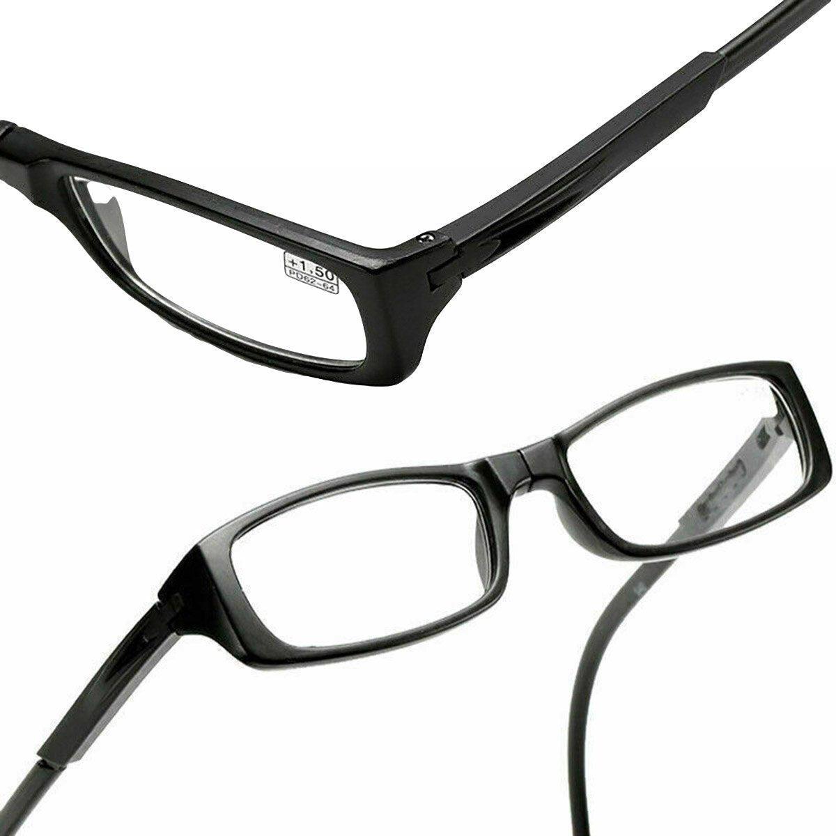 Folding Reading Glasses with Magnetic Neck-Hang Design, Grey, 350 Degrees - view 13