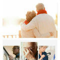 Folding Reading Glasses with Magnetic Neck-Hang Design, Grey, 350 Degrees - view 4