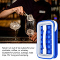 Folding Silicone Ice Cube Tray with Lid and Handle - 18 Cubes - view 5