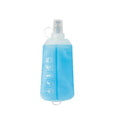 Folding Sports Water Bottle with Dust Cap - 250 ml, Light Blue