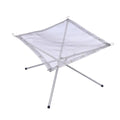 Folding Stainless Steel Mesh Fire Pit Firewood Rack for Camping - view 2