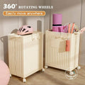 Folding Storage Basket Organiser with 360 Degree Wheels for Yoga Mats and Gym Gear - view 5