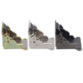 Folding Table Leg Brackets, Heavy Duty Self Locking Hinge - Zinc, 4 Pack - view 3