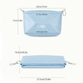 Folding Travel Clothes Hangers with Clips and Storage Bag, 15 Piece Set - Peach - view 5