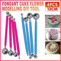 Fondant Ball Modelling Tool Set - Blue, Set of 4 - view 2