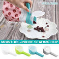 Food Bag Sealing Clips with Pour Nozzles, Pack of 4