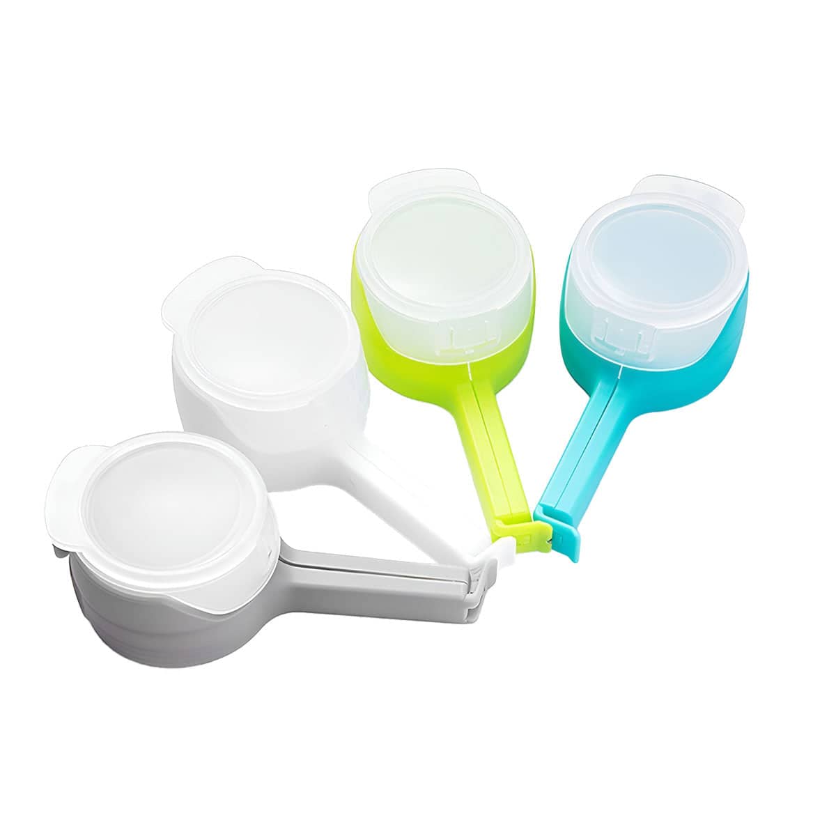 Food Bag Sealing Clips with Pour Nozzles, Pack of 4 - view 2