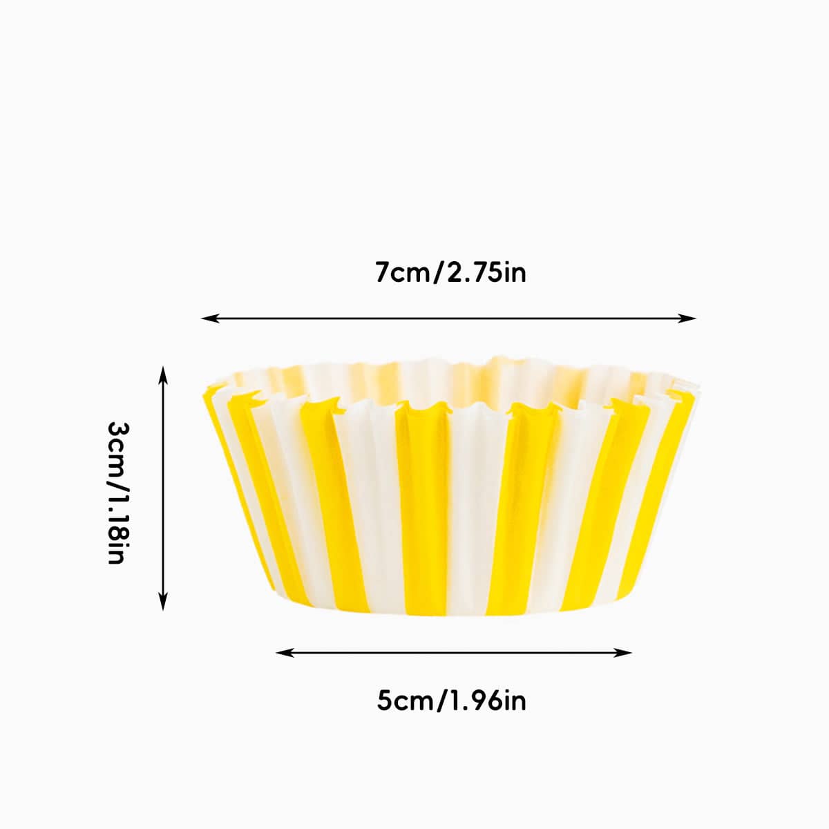 Food Grade Cupcake Liners Pack of 1000, Heat Resistant - Dot - view 4