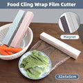 Food Wrap Dispenser with Sliding Cutter - Green - view 2