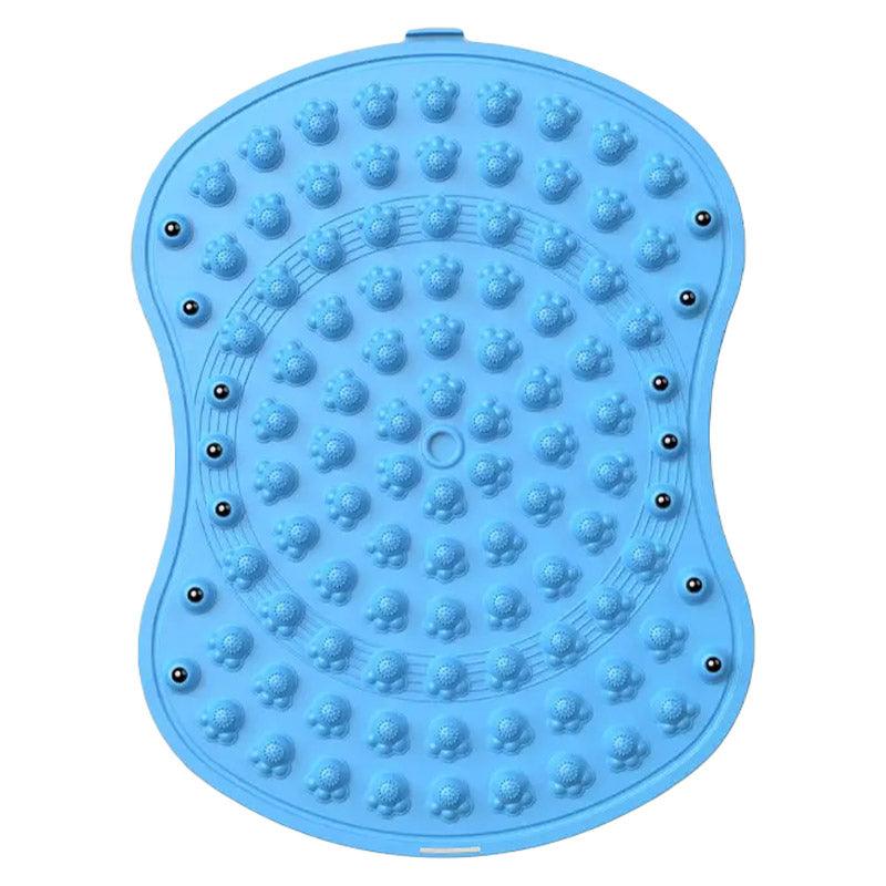 Foot Massage Mat, Non-Slip TPE, 55 x 41.5 cm - Blue