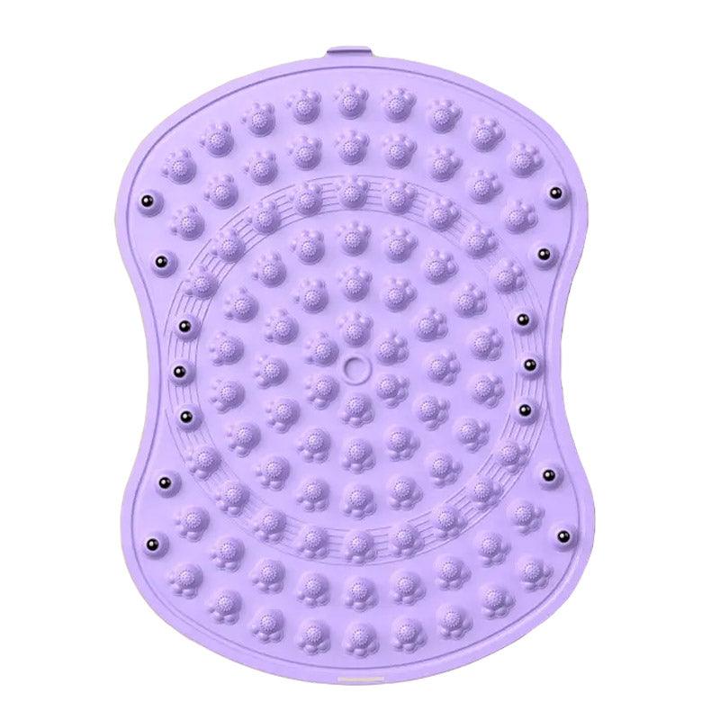 Foot Massage Mat, Non-Slip TPE, 55 x 41.5 cm - Purple
