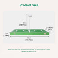 Football Field Cat Scratching Board with Spring Ball, Green - view 3