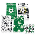 Football Kraft Paper Gift Bags with Stickers, Pack of 2 Sets - Style LB153