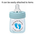 Footprint Sticker Labels, Pink and Blue, Pack of 4 Rolls - view 4