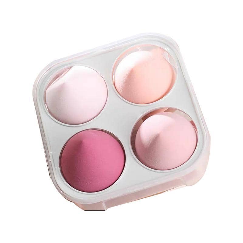 Foundation Blender Makeup Sponges, Pack of 4 - Pink