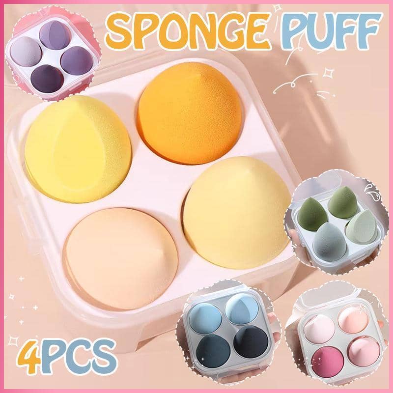 Foundation Blender Makeup Sponges, Pack of 4 - Purple - view 2