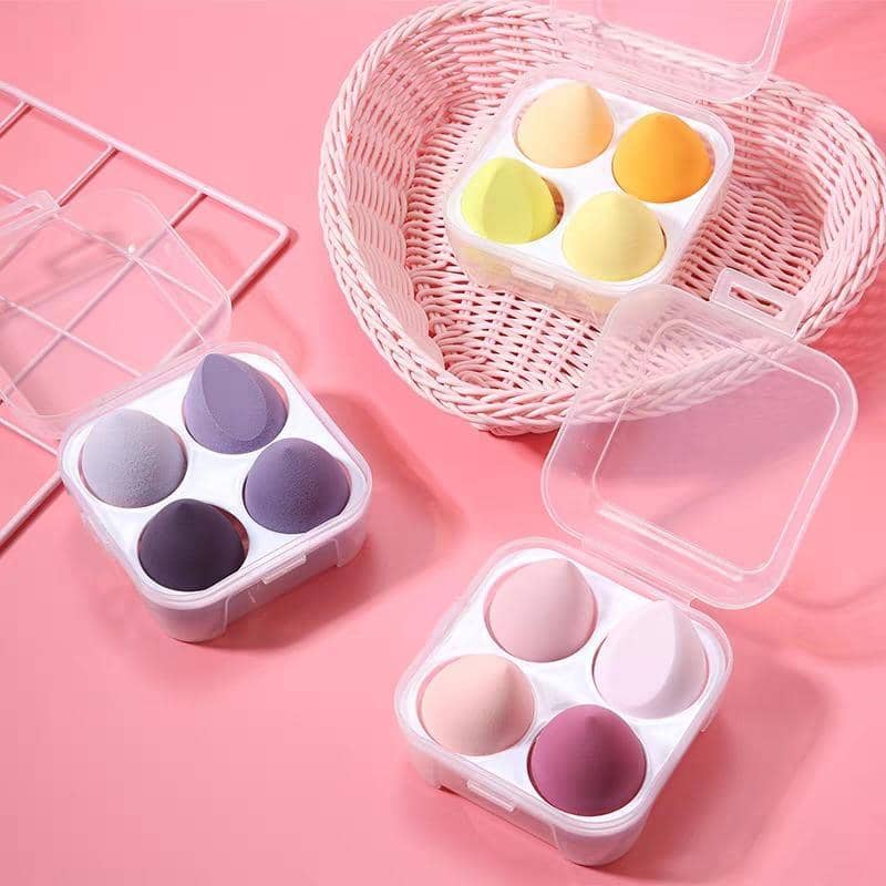 Foundation Blender Makeup Sponges, Pack of 4 - Purple - view 4