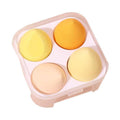 Foundation Blender Makeup Sponges, Pack of 4 - Yellow