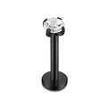 Four-Claw Zirconia Lip Stud, Stainless Steel Labret - Black, 8mm