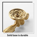 French Cabinet Door Handle Long Pull Retro Style - Silver, 105 mm Hole Distance - view 5