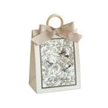 French Forest Gift Bags with Ribbon Bow, Pack of 50 - Champagne