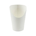 French Fry Paper Cups Food-Safe Oil-Resistant, Pack of 100 - 14 oz