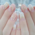 French Tip Nail Guide Stickers, Curved Smile Line - Single Sheet - view 4