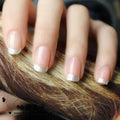 French Tip Nail Guide Stickers, Curved Smile Line - Single Sheet - view 5