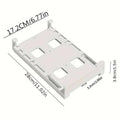Fridge Can Organiser with Adjustable Hanging Rack, 8-Can Capacity - view 3