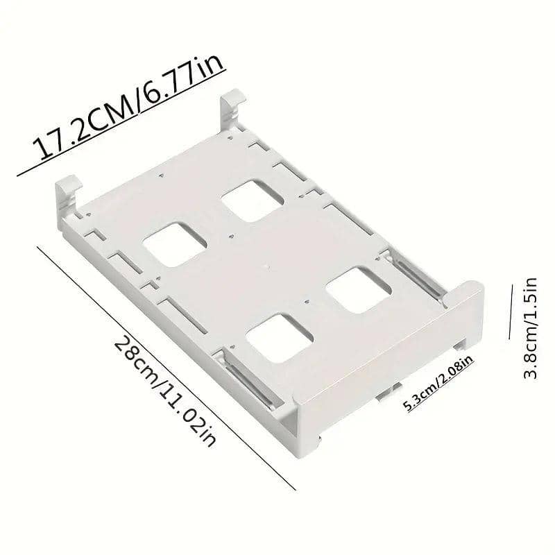 Fridge Can Organiser with Adjustable Hanging Rack, 8-Can Capacity - view 3