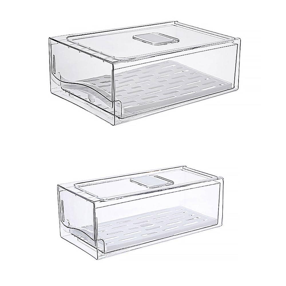 Fridge Drawer Organiser Storage Box - 14cm (30 x 14 x 11 cm) - view 3