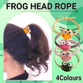 Frog Hair Tie with Elastic Band - Pink - view 2