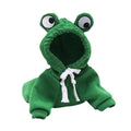 Frog Hooded Pet Vest for Dogs and Cats - Green, Large (Chest 47 cm, Back 35 cm)