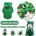 Frog Hooded Pet Vest for Dogs and Cats - Green, Large (Chest 47 cm, Back 35 cm) - view 2