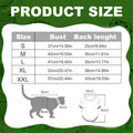 Frog Hooded Pet Vest for Dogs and Cats - Green, Large (Chest 47 cm, Back 35 cm) - view 3
