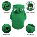 Frog Hooded Pet Vest for Dogs and Cats - Green, Large (Chest 47 cm, Back 35 cm) - view 4