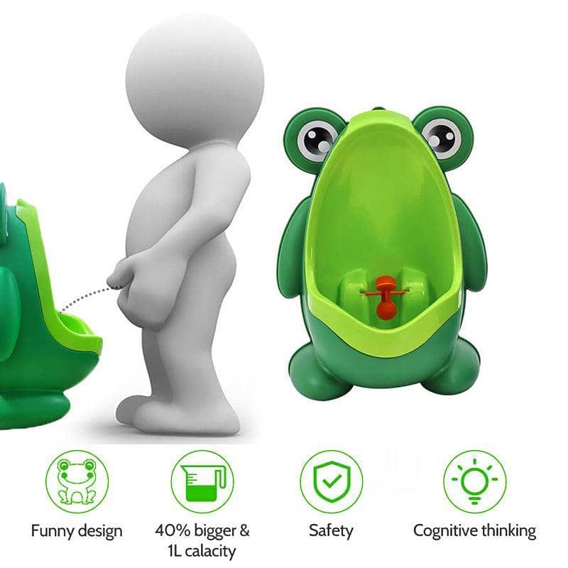 Frog Toilet Training Urinal for Boys - Green - view 3