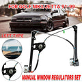 Front Left Manual Window Regulator for Volkswagen Golf and Jetta 1991-1999 - Part 1H0837401/402